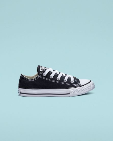 Boys' Converse Chuck Taylor All Star Classic Low Top Shoes Black | AU C0951I